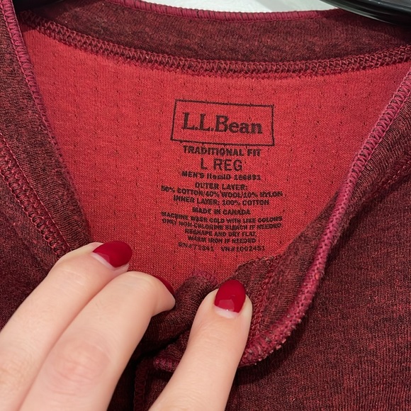 L.L. Bean Long Sleeve Top - Picture 3 of 4